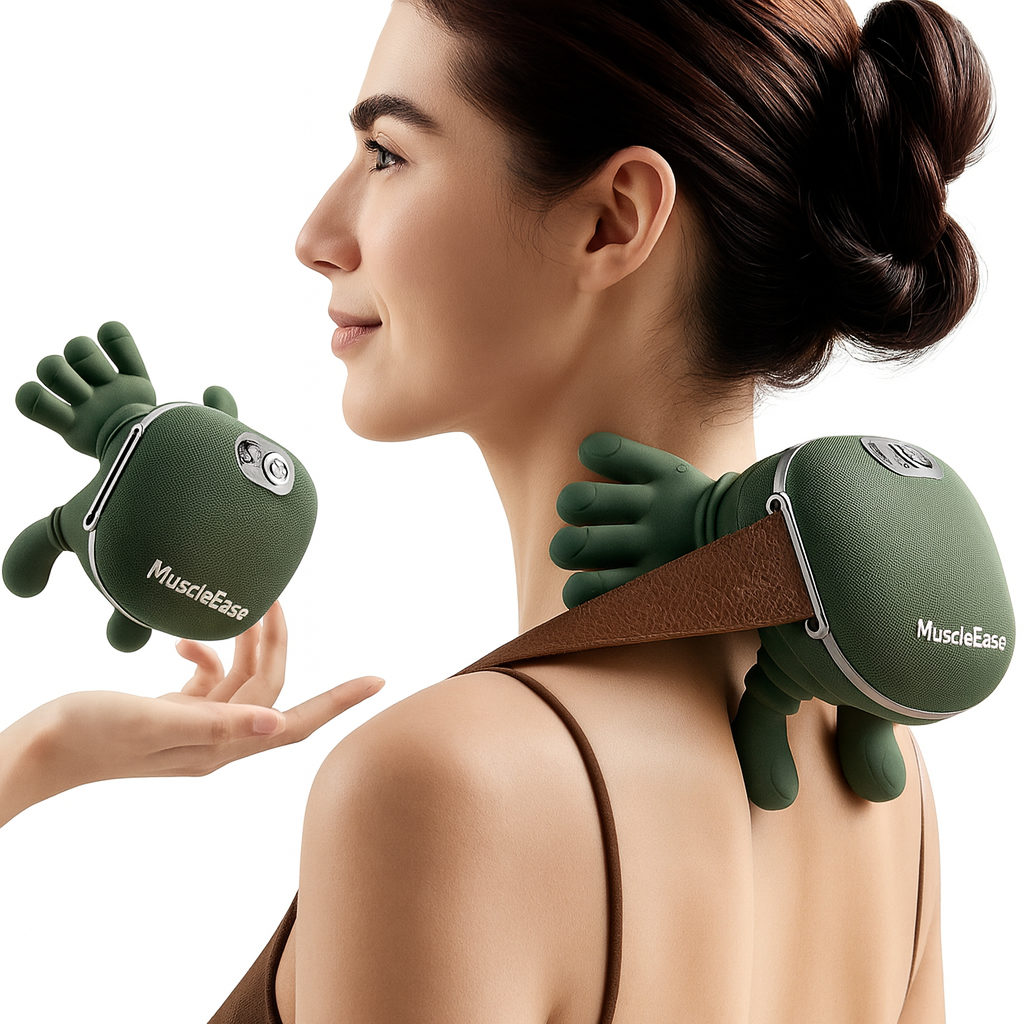 MuscleEase™ Advanced Heated Bionic Massager for Neck & Shoulders