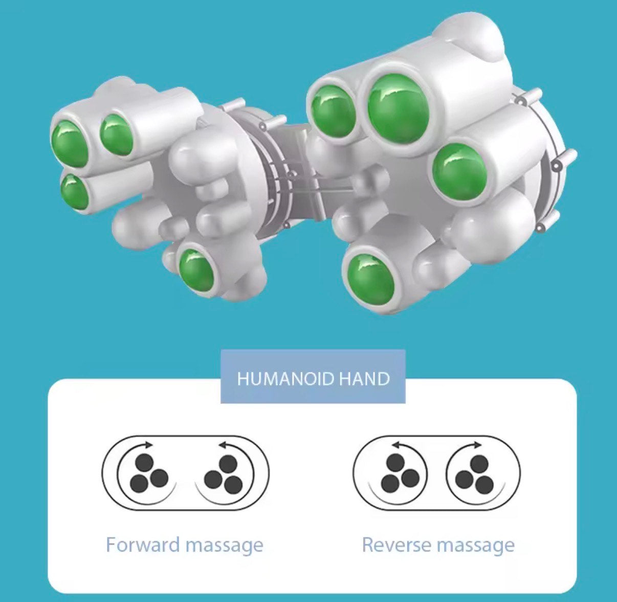 MuscleEase™ Flexi-Heat 6-Mode Neck & Shoulder Massager — Portable Deep-Kneading Hot Compress Device