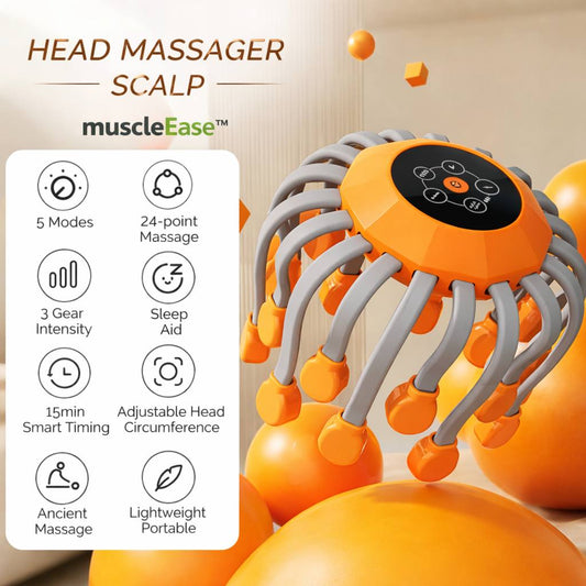 MuscleEase™ Electric Scalp Massager