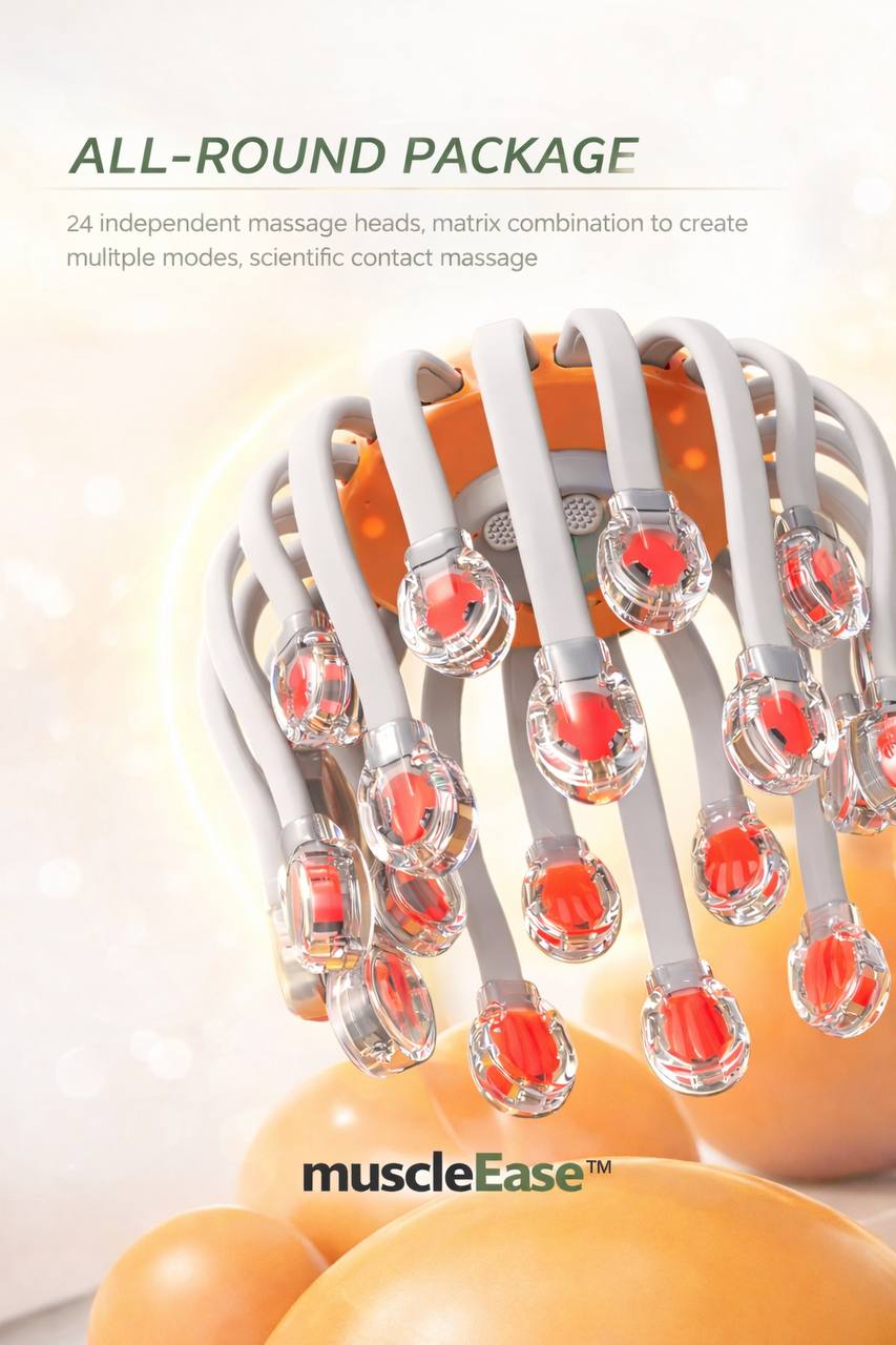 MuscleEase™ Electric Scalp Massager