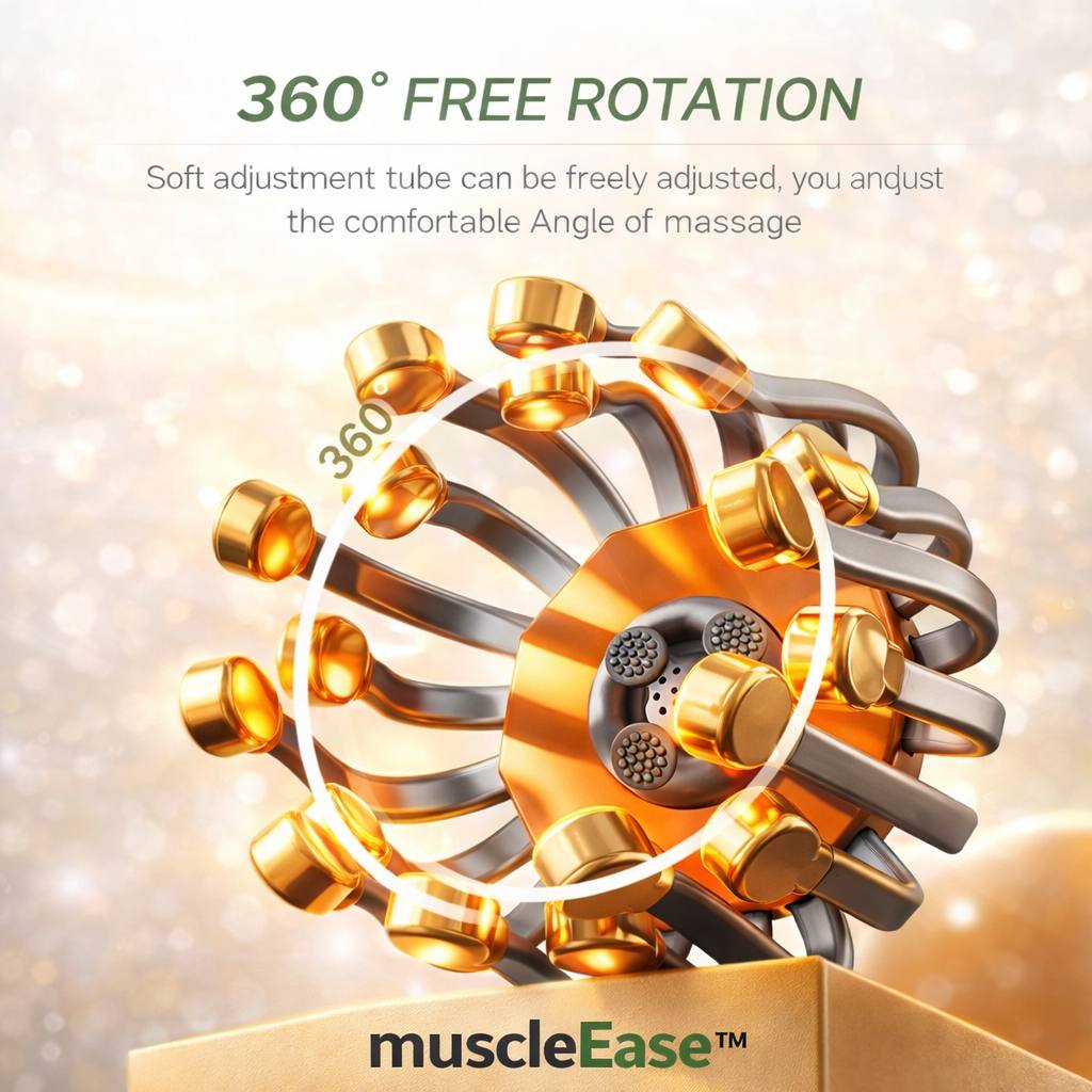 MuscleEase™ Electric Scalp Massager